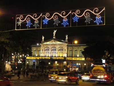 Teatro Nacional Plaza Area - San Jose, Costa Rica