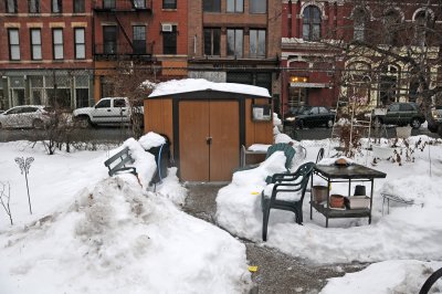 LaGuardia Place Corner Garden