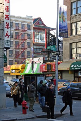 Chinatown Intersection - Canal Street Horizon