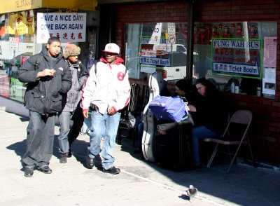 At Fung Wah NYC to Boston Bus Station