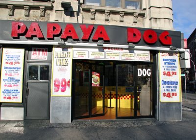 Papaya Dog Fast Food