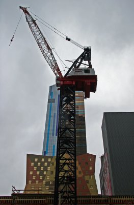 Construction Site Uptown View - Crane & Westin Hotel