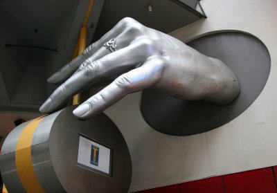 Madam Tussauds Wax Museum Entrance Hand