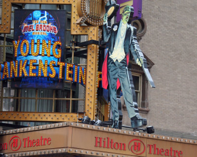 Young Frankenstein at the Hilton Theatre