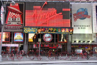 Virgin Records at Broadway & West 45th Street