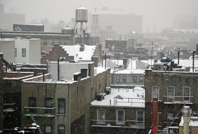Morning Snow - West Greenwich Village