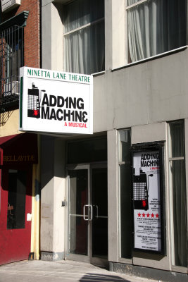 Adding Machine Musical at Minetta Lane Theatre