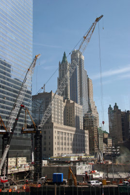 Ground Zero - View  from Winter Garden