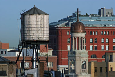 Water Tower & Church Dome