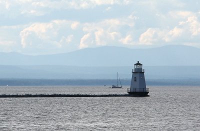 Lighthouse near Burlington.