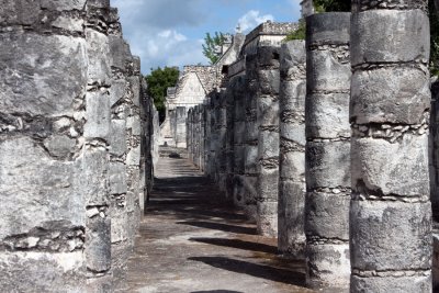 Chichen Itza - the Thousand Pillars.