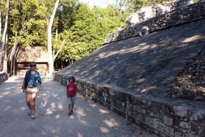 Coba - the ball court.