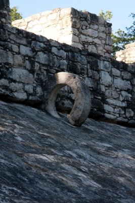 Coba - the ball court.