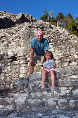 Coba - Nohoch Mul pyramid.