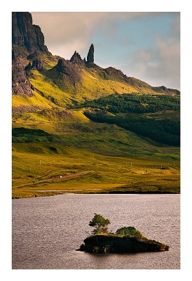 The Old Man of Storr  from Loch Fada