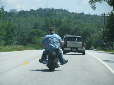 Travis on the road