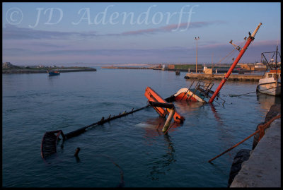 Sunk, Lamberts Bay harbour