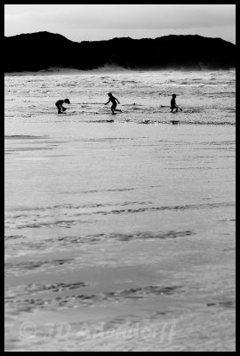 Children playing, Kenton-on-Sea