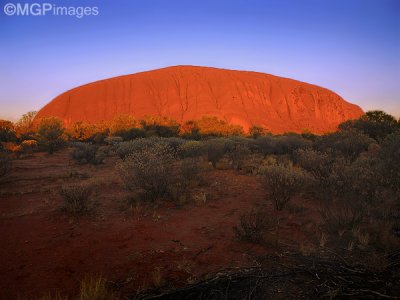 Sunrise at Uluru, Australia