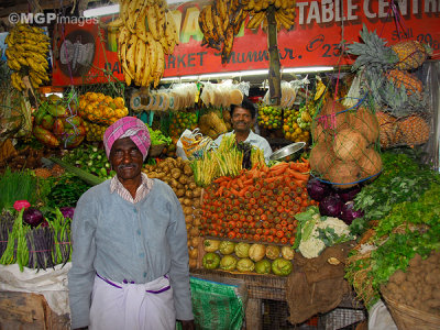 Munnar's market,  Kerala, India