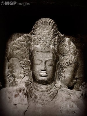 Lord Shiva, Elephanta Caves
