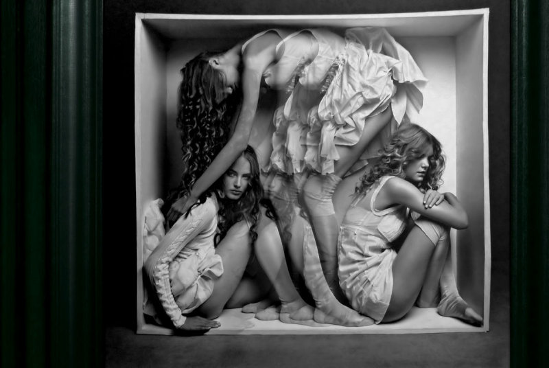 you have  to move to get out of the box... ;)