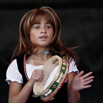 dancing girl from the Associazione Famiglie Italiane Höchst e.V.