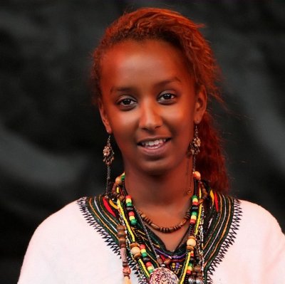 Woman from the ethiopian community Rhine-Main-District e.V.