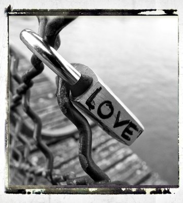 Never try to lock love, love is a child of freedom...