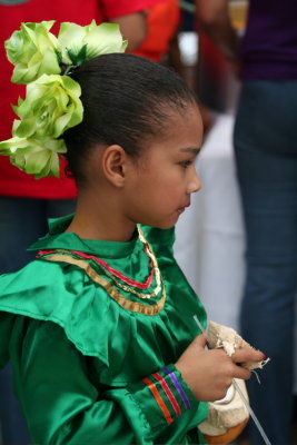 I have a picture of this little girl drinking from a coconut last year as well