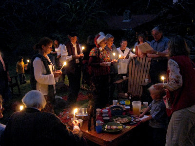 We got together and sung Christmas carols with the owners of La Perdida Iguan and their family & other expats.