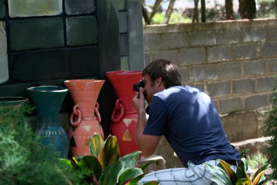 Greg in action.  He is my protog, right now he is in a very rigorous 6 month photography boot camp