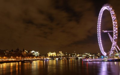 Eye & Embankment from Westminster Bridge