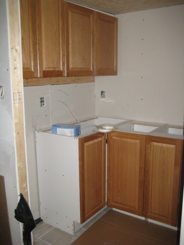 28 Sept 2010 and we have kitchen cabinets
