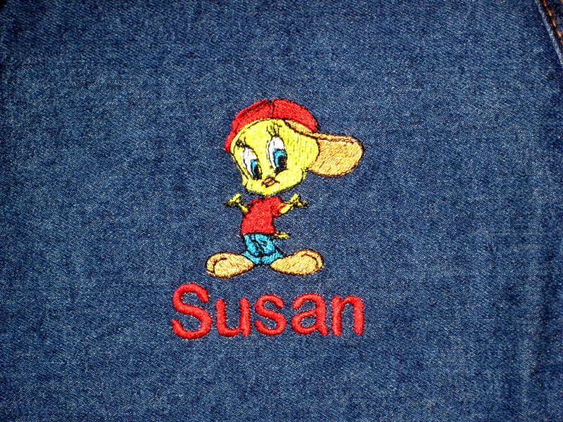Susans tweety apron