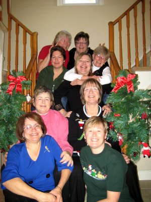 7th December with stitching friends