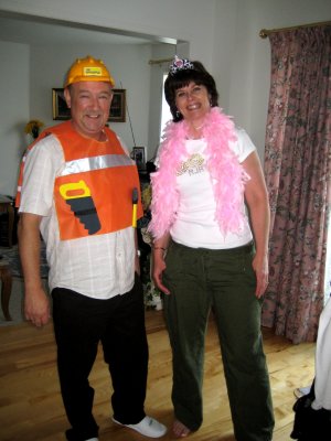 16th September - They came through customs dressed like this and wondered why they got stopped!