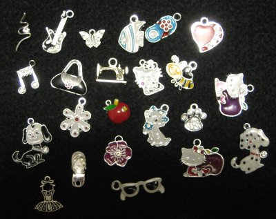 More Bookmark charms