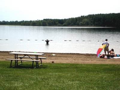 Off for a swim