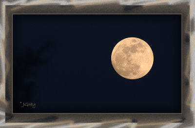 Almost Full Snow Moon