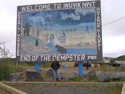 At last in Inuvik, NWT