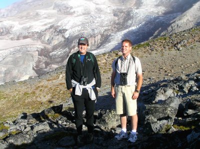 Jeff and Rob at Mt. Rainier