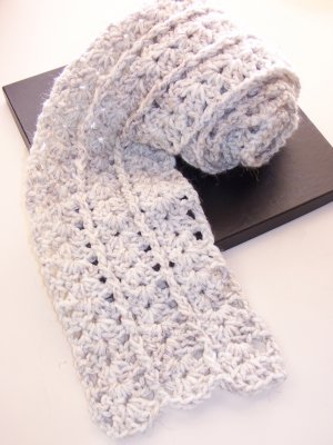 Extra Long Scarf - Crocheted