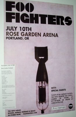 Foo Fighters Concert Posters