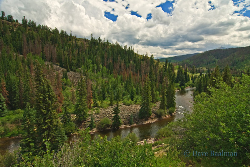 Blue River  N. of Silverthorne, CO