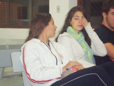 Olhas as meninas da Ed. Fisica... super empolgadas haha!