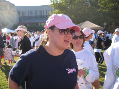 Stacy and Katy pre-race