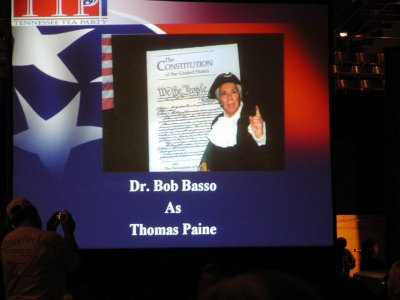 Tennessee Tea Party speaker Dr. Bob Basso