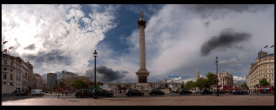Trafalgar Square, London, Panorama