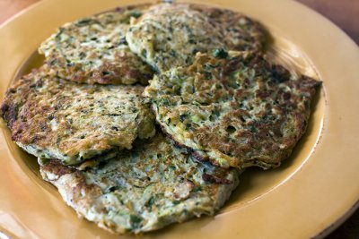 Zucchini Omelet Fritters